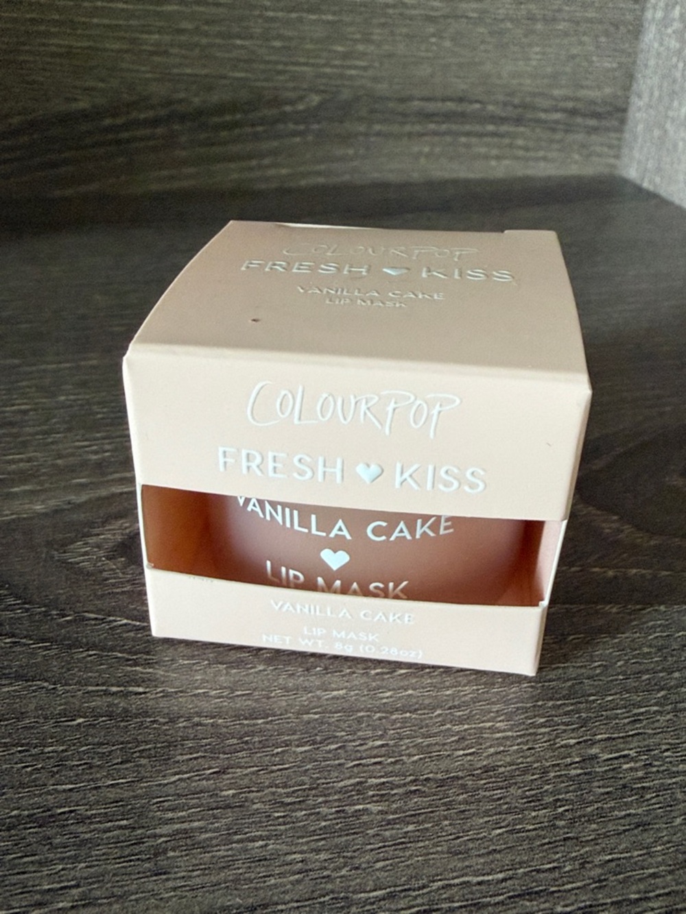 ❤️$7 NWT ColourPop Fresh Kiss Vanilla Cake Lip Mask .28oz